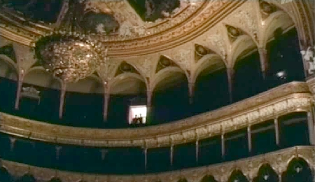 Внутреннее убранство Одесского оперного театра